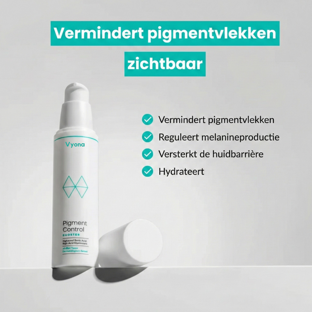 Booster tegen pigmentvlekken