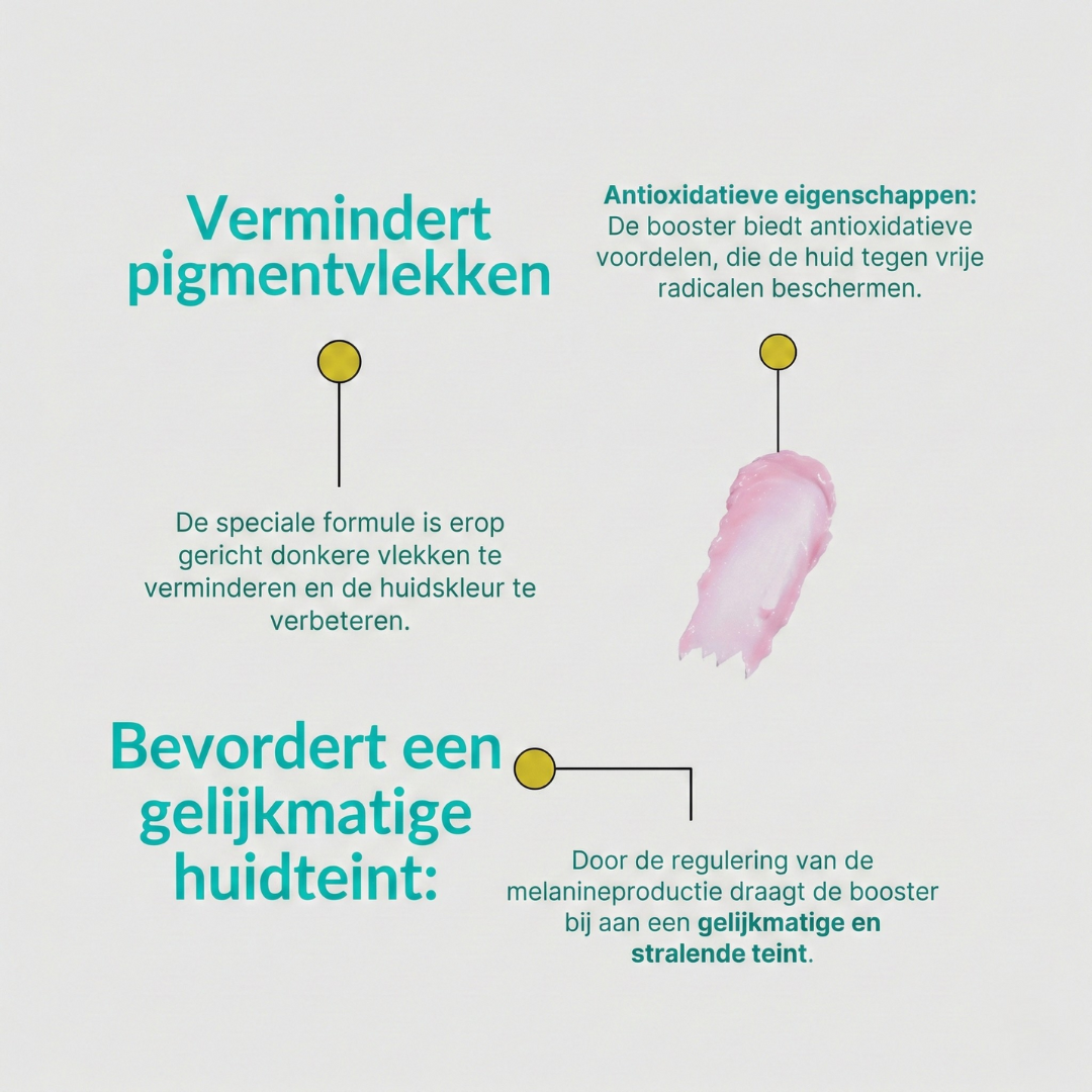 Booster tegen pigmentvlekken